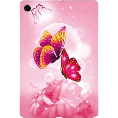 Vsetkonamobil 127680 ART TPU Ochranný kryt pre Samsung Galaxy Tab A11+ PINK BUTTERFLY