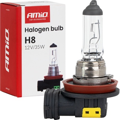 Amio Halogenová žárovka H8 PGJ19-1 12V 35W