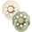 BIBS Залъгалки Bibs - Boheme, Ivory-Sage, 0-6 м, 2 броя (230101)