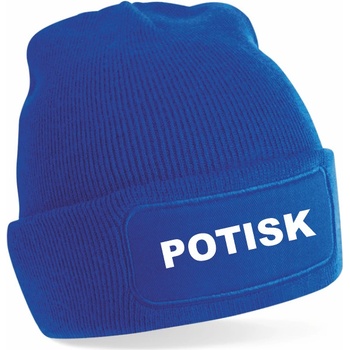 Zimní čepice s vlastním potiskem