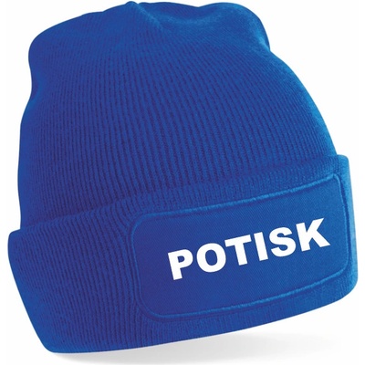 Zimní čepice s vlastním potiskem