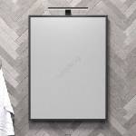 Bath deluxe Огледало за баня BORGSTED 60x80 см черно (BT0003)