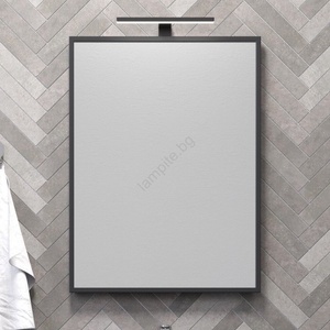 Bath deluxe Огледало за баня BORGSTED 60x80 см черно (BT0003)