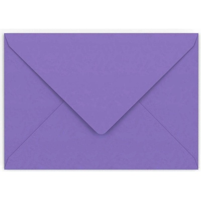 Fialová obálka 114x162 mm (C6)