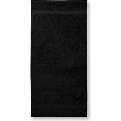 Malfini Osuška TERRY BATH TOWEL 905, 70 x 140 cm, 450 g/m2 černá