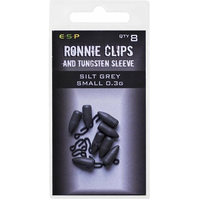 ESP klip Ronnie Clip Small 0,3g Silt Grey