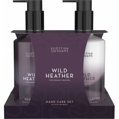 SCOTTISH FINE SOAPS Sada s péčí o ruce Wild Heather – 2 x 300 ml