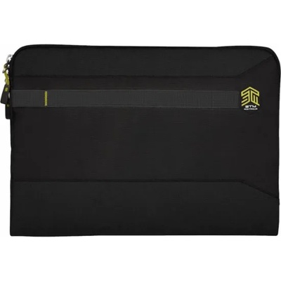 STM Summary Laptop Sleeve - качествен калъф за MacBook Pro 15 и преносими компютри до 15 инча (черен)