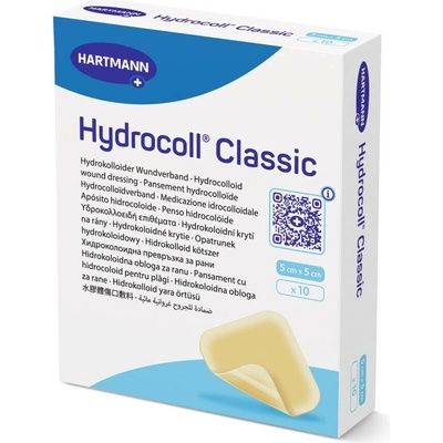 Hartmann Hydrocoll Classic krytí hydrokoloidní 5 x 5 cm 10 ks