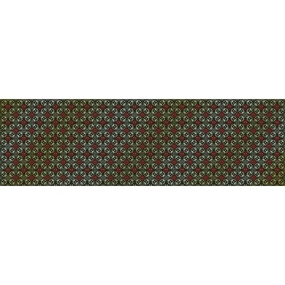Preinterier FT4047 Fototapeta na stenu Červeno biely vzor vlies 620cm x 219cm