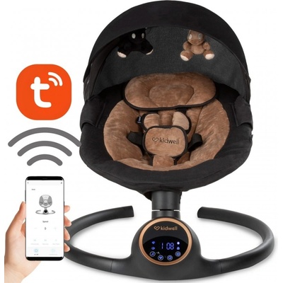 Kidwell REVE elektrická houpačka 2v1 Black/Gold