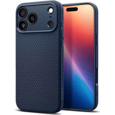 Spigen iPhone 17 Pro SPIGEN LIQUID AIR Силиконов удароустойчив протектор за телефон, диамант, синьо ACS09943 (ACS09943)