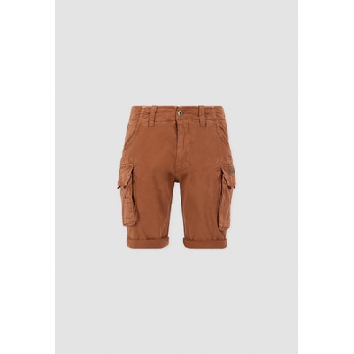 Alpha Industries kraťasy CREW SHORT hazel brown