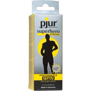 pjur Superhero STRONG - задържащ спрей за мъже - 20 мл - lovesexshop