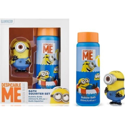 Minions pena do kúpela 250 ml + gumová hračka darčeková sada
