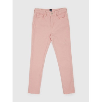 GAP Детски дънки висока талия с цвят GAP GAP | Rozov | Момичешки | 152