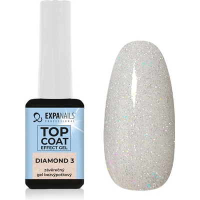 Expa nails expanails uv led gel top coat effect diamond 3 5 ml