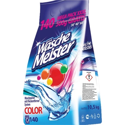 WascheMeister Color Washing Powder 10,5 kg 140 PD