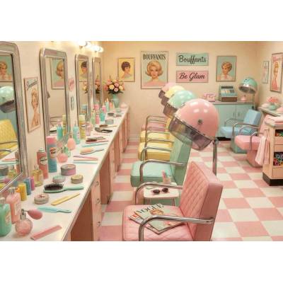 EDUCA Retro Glam Salón 1000 dílků