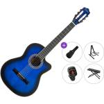Pasadena PCC-10 Premium SET 4/4 Blue Burst Класическа китара