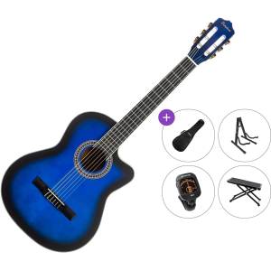 Pasadena PCC-10 Premium SET 4/4 Blue Burst Класическа китара