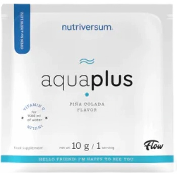Image 1 of Nutriversum Aqua+ | Refreshing Drink Powder with Vitamin C and inulin [10 грама] Пинаколада