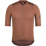 Rapha Мъжка фланелка с къс ръкав за колоездене Rapha Pro Team Training Jersey Cycling jersey - Chestnut Brown / Walnut Brown - размер XS (056-4403-0211)