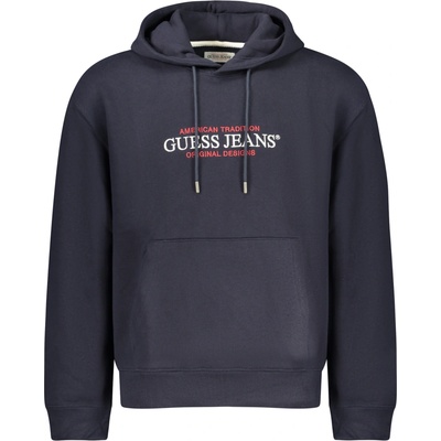 Guess Jeans mikina modrá