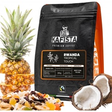 Kafista Výběrová káva Rwanda Tropical Touch 100% Arabica Káva Pražená v Itálii ideální pro filtr 250 g