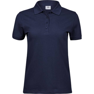 TEE JAYS tj1401 / Дамска поло тениска от плътен памук - тъмносиня m (18140100302)