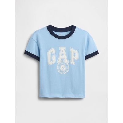 GAP Baby tričko s logom Modrá