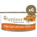 Applaws Cat Tin Kuře a dýně 6 x 156 g