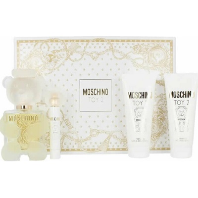 Moschino Toy 2 EDP 100 ml + EDP 10 ml + sprchový gél 100 ml + telové mlieko 100 ml darčeková sada