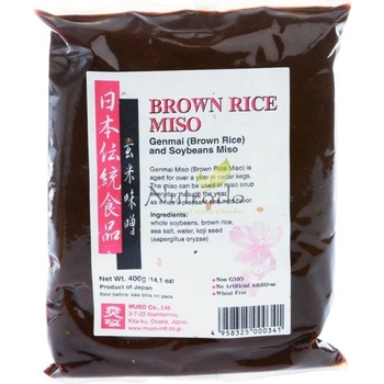 MISO genmai, hnědá rýže MUSO 400 g