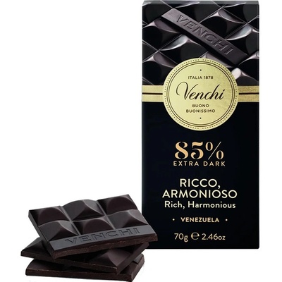 Venchi horká 85% 70 g