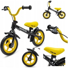 Baby Mix Traveller čierny s brzdou