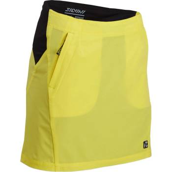 Silvini dámská cyklistická sukně INVIO WS1624 yellow-black