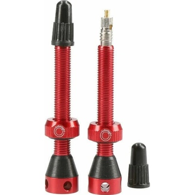 Bezdušové ventily Tubolight Ventily pár Červená