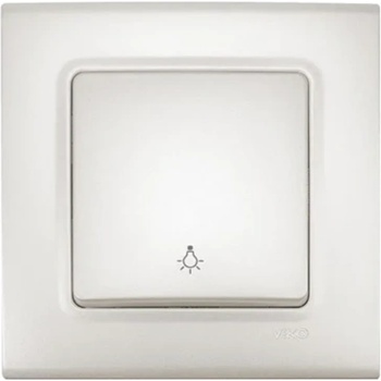 Image 1 of Panasonic БУТОН СТЪЛБИЩЕН VIKO LIn Life 90403003 ПЕРЛА (90403003)