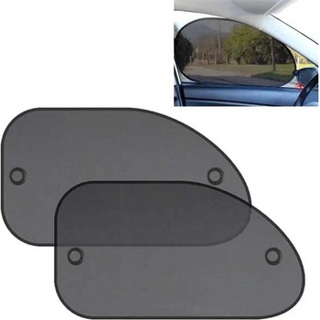 Сенници за страничните стъкла на автомобил, 65 x 38 см, 2 броя (257563)