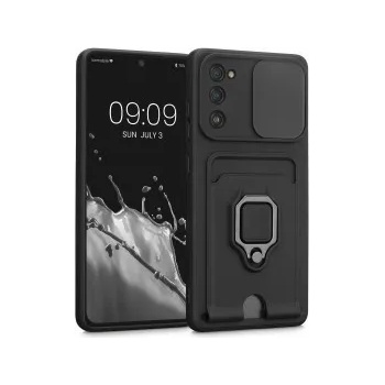 Image 1 of kwmobile Хибриден калъф за Samsung Galaxy S20 FE - черен