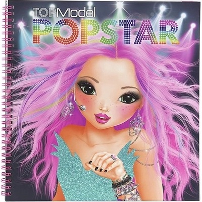 Kreativní omalovánky Top Model Popstar