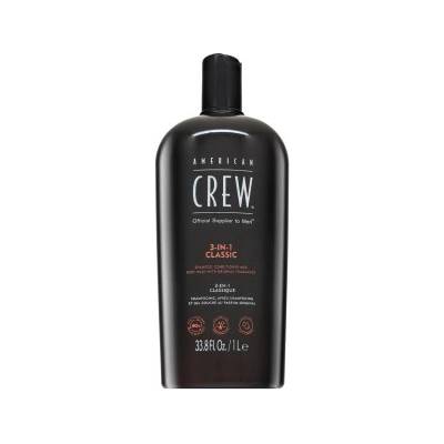 American Crew 3-in-1 шампоан, балсам и душ гел за ежедневна употреба 1000 ml