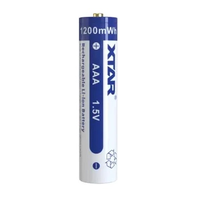 XTAR Акумулаторна батерия LiIon 10440 AAA R03 1, 5V 800mAh 4 бр. в PVC кутия XTAR (XTAR-BL-AAA-800-4PK)
