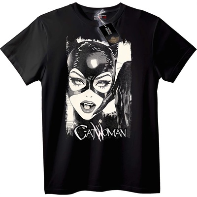 NOONEBRAND Тениска Catwoman Комикс - 3XL, Black