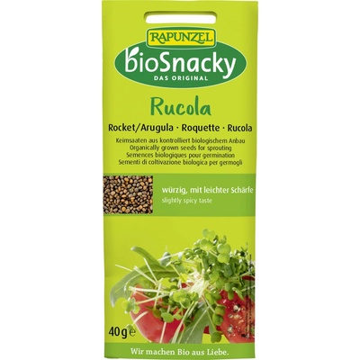 Rapunzel Semená rukoly na klíčenie bioSnacky 40 g