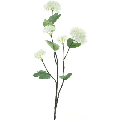 Větev 'Snowball Yoko' krémová V68 cm