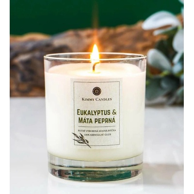 Kimmy Candles Eukalyptus & Máta peprná 220 g