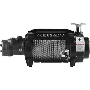 HUSARWINCH Hydraulický naviják Husar Winch BST H 18000, Ocelové lano