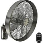 ZEVENTI - Стенен вентилатор freeze 50w/230v Ø 40 см хром + дистанционно управление (zv0020)